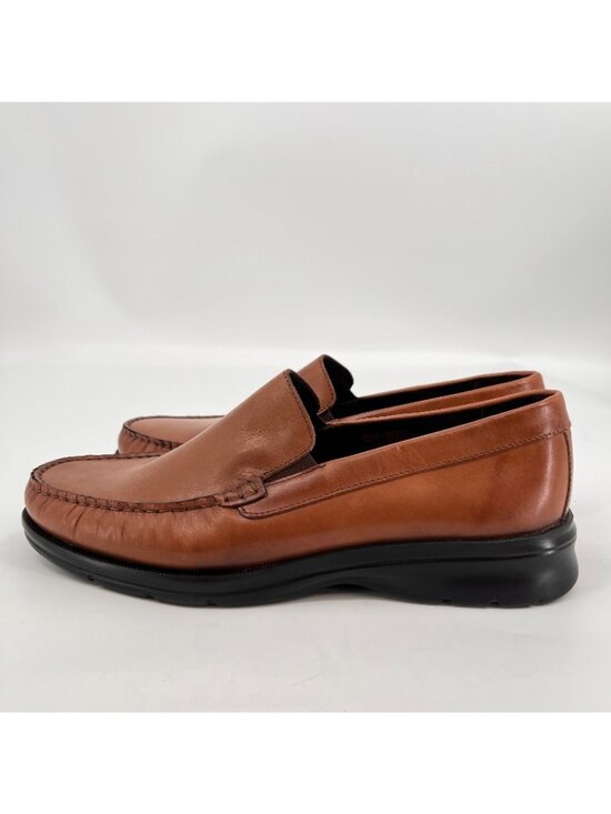 Rockport Men\'s Palmer Venetian Loafers Tan Leather Upper Size 12 main image 13